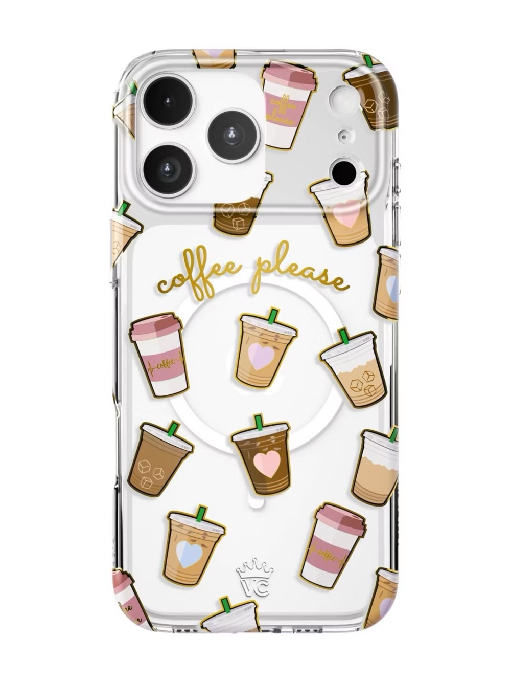 Velvet Caviar Coffee Kawaii Cute Y2K iPhone 6.3 Pro 2025 Case MagSafe NWT